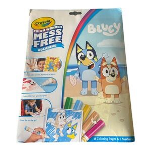 Crayola Color Wonder BLUEY New
